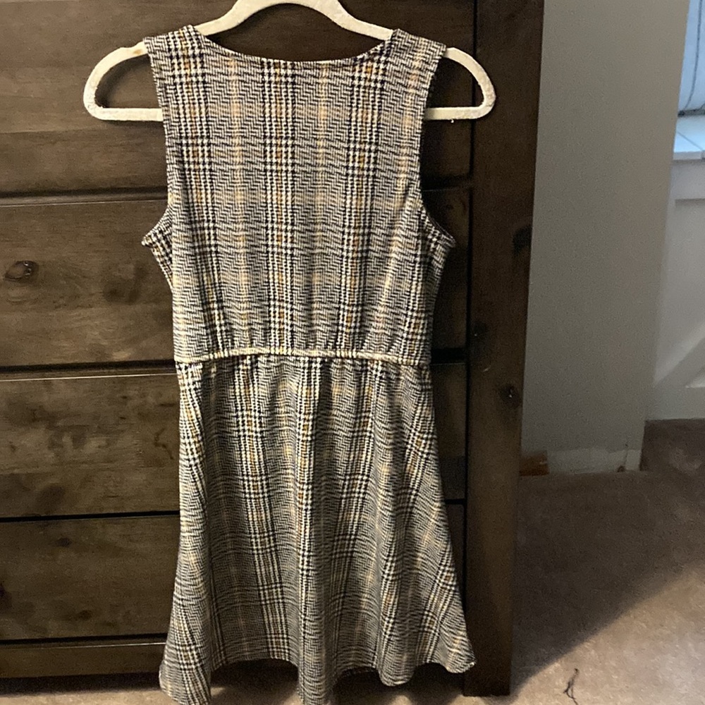 Planet gold plaid dress - Picture 2 of 2